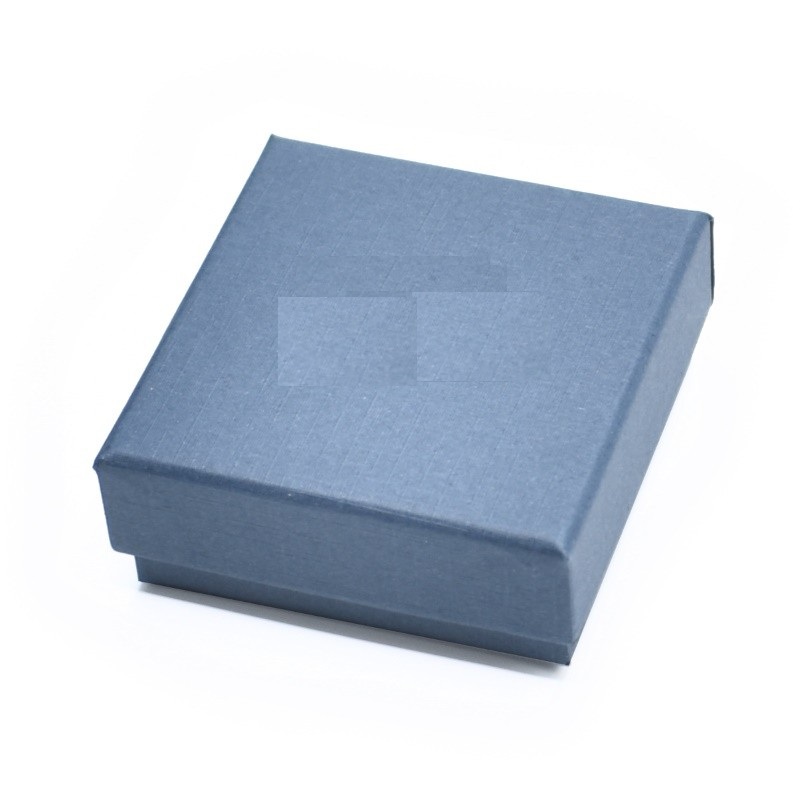 Caja HUESCA azul, multiuso 65x65x29 mm.